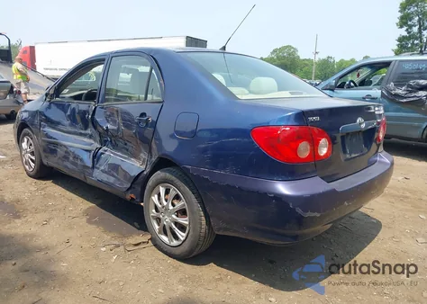 2005 Toyota Corolla Ce from USA, damaged, VIN 1NXBR32E75Z535492